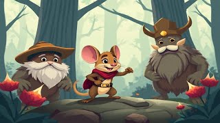 Milo the Brave Mouse and the Forest Giants  Kids Story [upl. by Jenks]