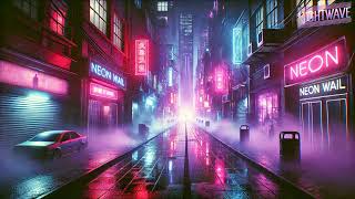 Neon Wail Chilling Synthwave Echoes  NightWave [upl. by Annauj]