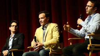 The Cast of White Collar Matthew Bomer tim dekay willie garson at a SAG Emmy Q and A [upl. by Tomas]