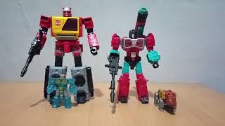 Transformers Kingdom Blaster and Legends Perceptor [upl. by Anivek]