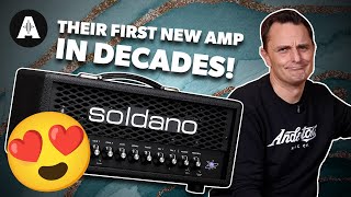 The First New Soldano Amp in Decades  Soldano Astro [upl. by Nauhs868]