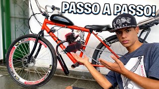 COMO MONTAR UM MOTOR DE 80CC DA MANEIRA CORRETA  passo a passo [upl. by Whall52]