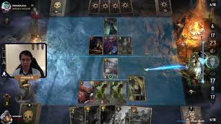 New Saskia Schirru Control  Gwent Pro Rank Gameplay [upl. by Tnecillim]