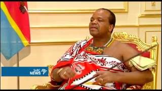 SABC Exclusive Interview with King Mswati 02 October 2016 [upl. by Swithbert111]