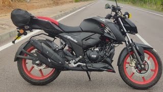 TVS APACHE RTR 160 4V 🔥  First Ride Experience  2024 Model ⚡ [upl. by Childs]