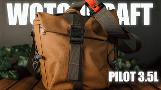 The Best EDC Camera bag  Wotancraft Pilot Sling [upl. by Eelidnarb]