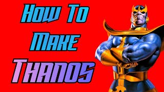 How To Make Thanos In WWE 2K23 [upl. by Aciemaj]