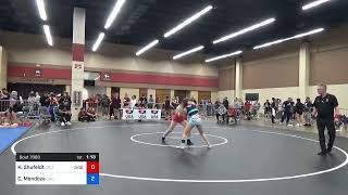 50 Kg Consi Of 16 2  Kaelani Shufeldt California Vs Chelsy Mendoza California A033 [upl. by Leryt]