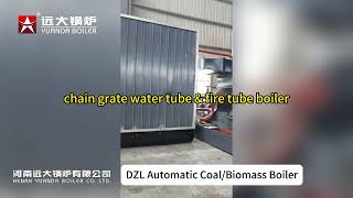 Chain Grate Boiler System DZL Biomass Coal Hot Water Heater Boiler DZL Biomass Coal Steam Boiler [upl. by Paule]