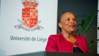 Christiane Taubira rencontre les étudiants de lULg [upl. by Lynette]