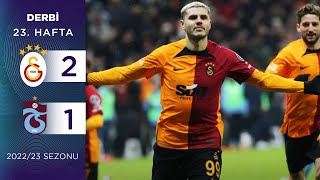 Galatasaray 21 Trabzonspor  23 Hafta  202223 [upl. by Robson]