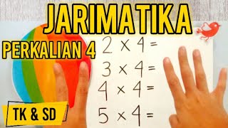 MENGHITUNG JARIMATIKA PERKALIAN 4 MUDAH BELAJAR BERHITUNG MATEMATIKA [upl. by Ynittirb]