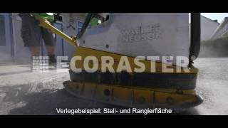 ECORASTER im Einsatz Verlegebeispiel in Rehau [upl. by Maire]