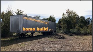 53 Off Grid Semi Trailer Conversion  Pt 1 [upl. by Idell]