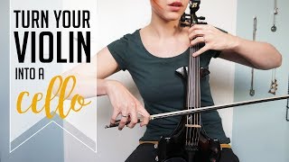 Cello like a boss  octave strings on your violin [upl. by Incrocci]