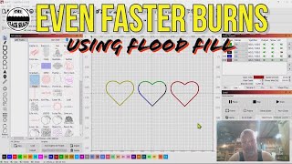 Even faster burns using flood fill in lightburn [upl. by Chandler]