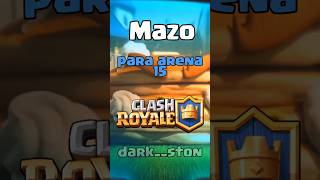 Mazo para arena 15 clashroyale mazos darkston [upl. by Darwin285]