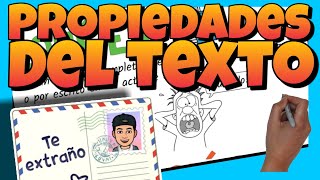 📚 PROPIEDADES del TEXTO  ADECUACIÓN COHERENCIA y COHESIÓN [upl. by Jessabell]