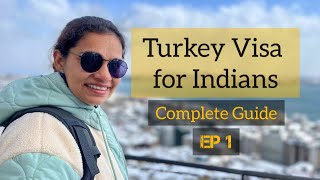 How to Apply Turkey Tourist Visa for Indians  Turkey Vlog  Places to Visit in Turkey EP1 [upl. by Wendi]