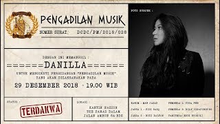 PENGADILAN MUSIK  Danilla [upl. by Goodspeed530]