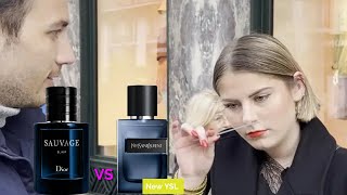 Women react to NEW YSL Y Elixir Vs Dior sauvage elixir [upl. by Nappy]