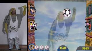 Lets Play EyeToy Play  Keep Ups 3 [upl. by Aisat]