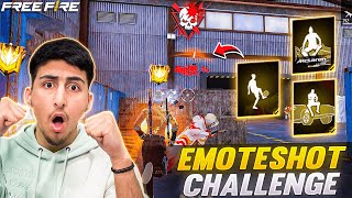 Emote Shot Challenge In Lone Wolf😍🤣Only Red  Free Fire India [upl. by Gnat]