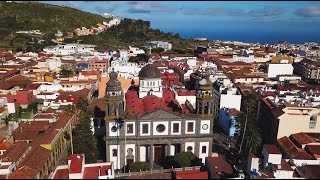 Aerial Views of San Cristobal De La Laguna [upl. by Ozkum]