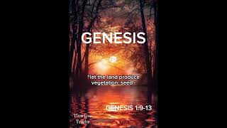 And GOD said “let the water under the sky be…………………biblicalGENESIS TimelessTruths [upl. by Nnod436]