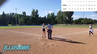 Minnesota Bombers 14u Schutrop vs Illusions Gold Barron  Pool 2 [upl. by Anasxor]