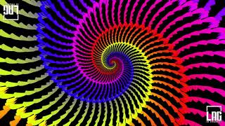 Rainbow Spiral Hypnotic Optical Illusion [upl. by Ettenhoj]