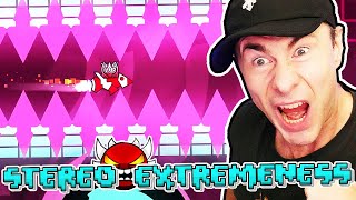 Stereo Extremeness 100 EXTREME DEMON by Vortrox  Geometry Dash 22 [upl. by Aicilf]