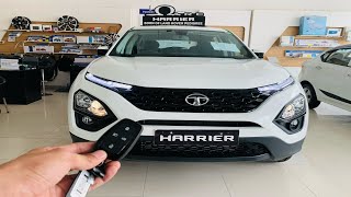 2021 Tata Harrier Xt  Tata Harrier White Colour  Features  Price  tata harrier  On Road Price [upl. by Nicoline]