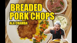 BREADED PORK CHOPS  Chef Chamba [upl. by Are688]