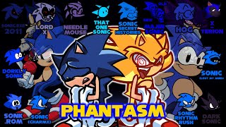 FNF  Phantasm  Only Sonics Chaos Nightmare [upl. by Chemosh]