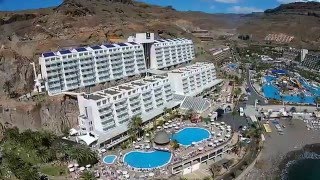 Taurito Princess Hotel in Gran Canaria  Drone Aerial Video [upl. by Aikim]