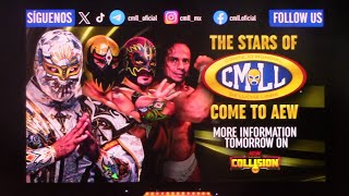 Místico Máscara Dorada Hechicero y Volador Jr PRÓXIMAMENTE en AEW [upl. by Ettedo817]