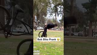 Bait Bike Prank 😂 Pranks JoeySalads ViralVideos [upl. by Saddler]