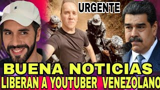 YA FUE LIBERADO EL YOUTUBER VENEZOLANO OSCAR ALEJNADRO CAPTURADO POR NICOLAS MADURO [upl. by Laekim]