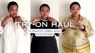 Spring Tryon Haul  Foschini  HampM  Bras and Things [upl. by Kaufmann]