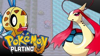 Pokémon Platino  Cómo Conseguir a Feebas y Evolucionarlo a Milotic [upl. by Enelyt]