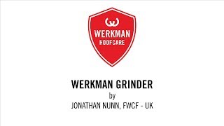 Werkman Hoof Grinder by Jonathan Nunn  Werkman Hoofcare [upl. by Wampler]