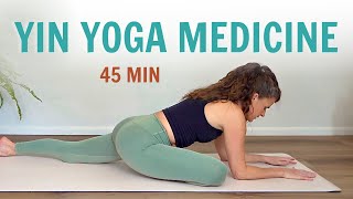 45 Min Full Body Stretch  Yin Yoga Medicine [upl. by Canice]