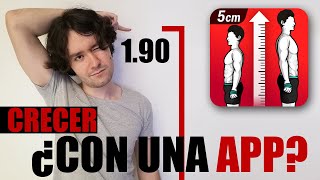 ¿PUEDES AUMENTAR TU ESTATURA CON UNA APLICACIÓN [upl. by Llenor594]