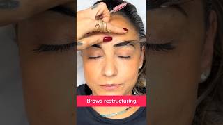 Eyebrows Lamination shorts 14 juliedesigner eyesbrows ukmakeup youtubeshorts [upl. by Leyes]