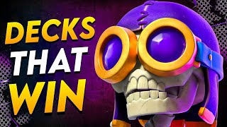 The BEST Evolution Bomber Decks in Clash Royale [upl. by Bail]