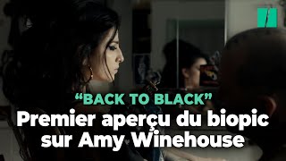 Dans le premier aperçu du biopic sur Amy Winehouse la ressemblance est frappante [upl. by Arbrab]