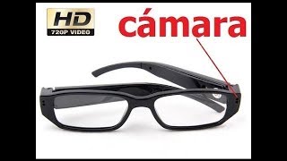 UNBOXING  LENTES CON CAMARA ESPIA D LokeandoMas [upl. by Slosberg]