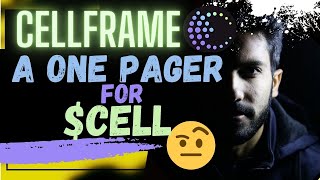 🚨 CELLFRAME ONE PAGER FOR CELL🚨 [upl. by Chancellor]