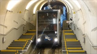 Heidelberger Bergbahnen Molkenkurbahn amp Königstuhlbahn Mit Ein und Ausfahrten HD [upl. by Phares]